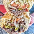 Best Roast Beef, Bacon and Cheese Hot Sandwich in Orange, CA